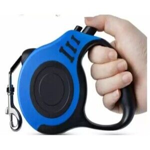LEASH durable Nylon Extending Pet Heavy Duty 8m Retractable BLUE